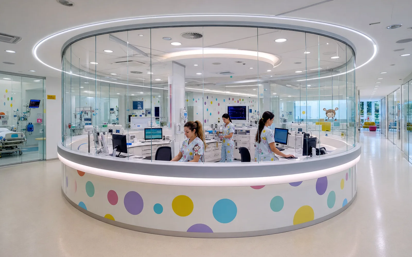 PDLC smart film privacy glass for healthcare and clinic spaces requiring on-demand visual privacy